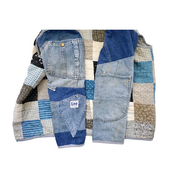 Vintage Scofield Tacoma Quilt Patchwork Jacket Womens One size - Picture 4 of 10